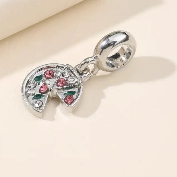 PIZZA  Charm Will FIT Pandora and other European Systems - Picture 2 of 6